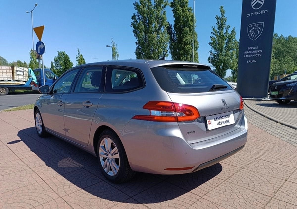 Peugeot 308 cena 48900 przebieg: 121572, rok produkcji 2019 z Pogorzela małe 121